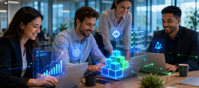 Miniatura da postagem 'Copilot para empresas: como aumentar produtividade com IA', postada recentemente no Blog da K2M Soluções.