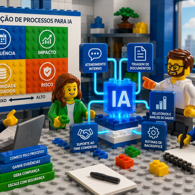 Miniatura da postagem 'Quais processos da empresa devem receber IA primeiro?' do Blog da K2M Soluções.