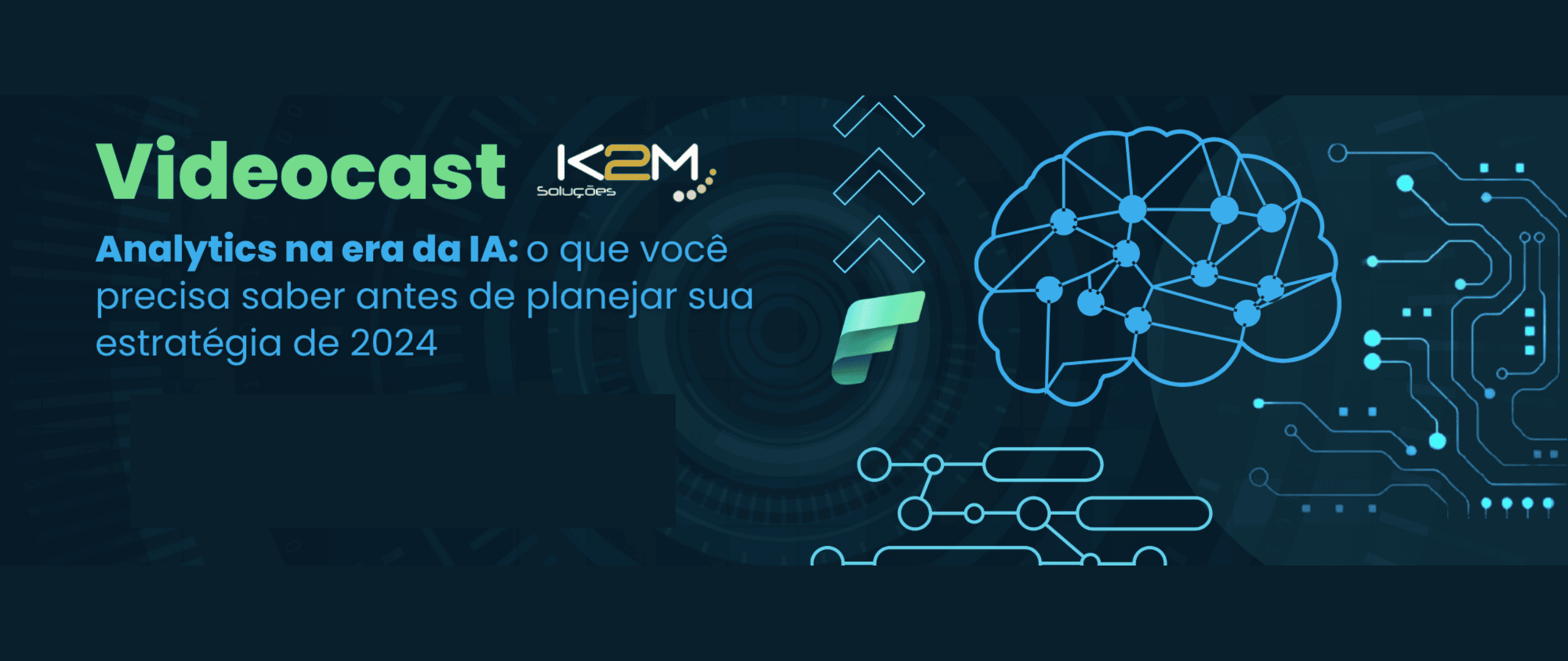 Miniatura da postagem 'Saiba como foi o Videocast “Analytics na era da IA: o que você precisar saber antes de planejar sua estratégia de 2024”' do Blog da K2M Soluções